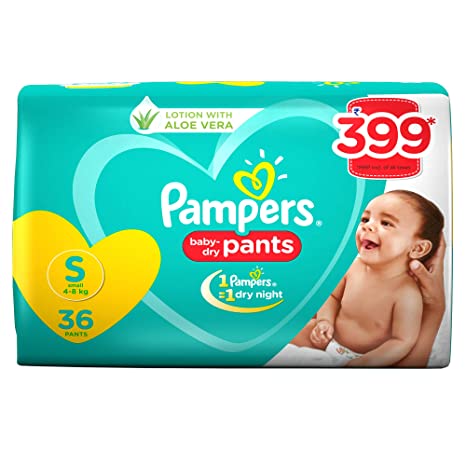 Pampers Baby Dry Pants Diaper S 40 pcs | Nitta Bazar