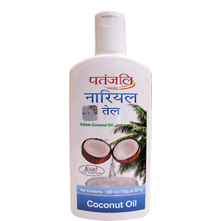 Patanjali coconut oil store for baby massage